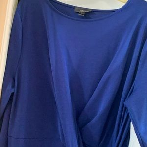 Ladies, classic navy blue dress